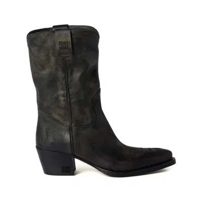 Miu Miu Black Boots Women