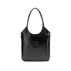 Miu Miu Womens Nero Ivy Soft Leather Shoulder Bag In Black