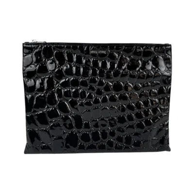 Pre-owned Miu Miu Black Clutch Bag ()