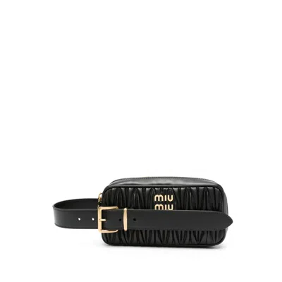 Miu Miu Black Clutch Bags Women