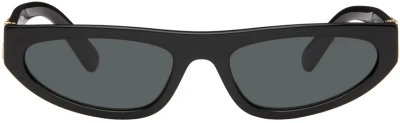 Miu Miu Black Glimpse Sunglasses In 1ab5s0 Black