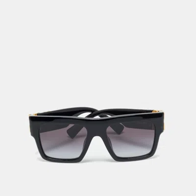 Pre-owned Miu Miu Black Gradient Smu 10w Glimpse Square Sunglasses