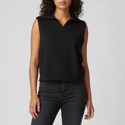 Pre-owned Miu Miu Black Jersey Sleeveless Sweatshirt S