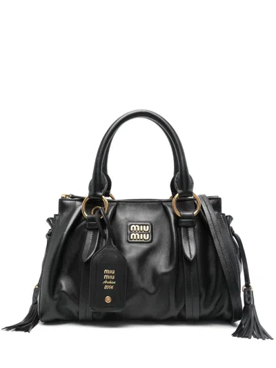 Miu Miu Black Joie Tote Bag