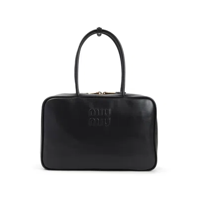 Miu Miu Black Leather Handbag