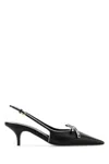 Miu Miu Black Leather Nappa Leather Pumps