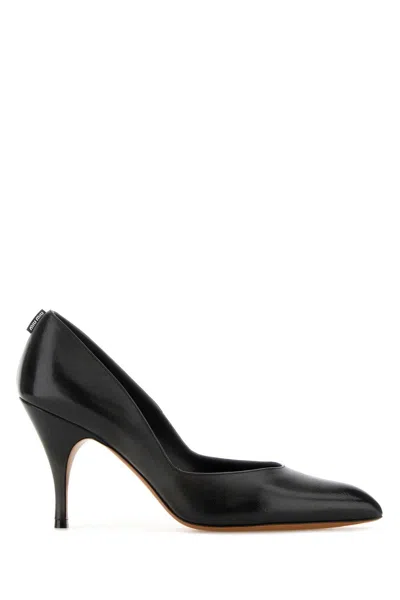 Miu Miu Black Leather Pumps