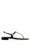 Miu Miu Pearl-detail Flat Sandal