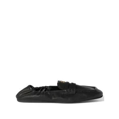 Miu Miu Black Loafers Women