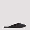 Miu Miu Black Mesh Slippers In Black