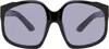 Miu Miu Black Miu Ombre Sunglasses