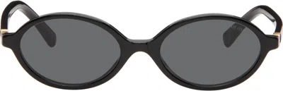 Miu Miu Black Miu Regard Sunglasses