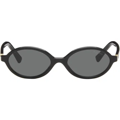 Miu Miu Black Miu Regard Sunglasses