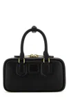 Miu Miu Handbag Nappa Leather Double Handles In Black