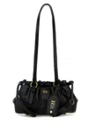 Miu Miu Black Nappa Leather Mini Joie Shoulder Bag
