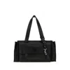 Miu Miu Black Utilitaire Medium Tote In Black