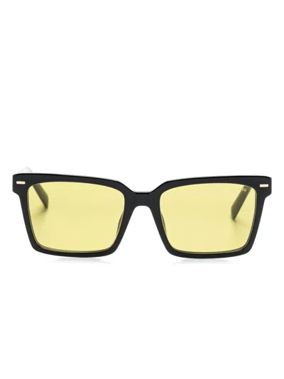 Miu Miu 13zs Square-frame Sunglasses In Black