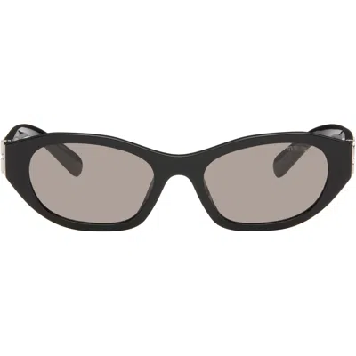 Miu Miu Black Rectangular Sunglasses