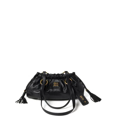 Miu Miu Black Shoulder Bags Women