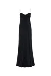 Miu Miu Women's Stain Long Dress In Black