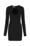 Miu Miu Fitted Keyhole Mini Dress