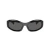 Miu Miu Glimpse Sunglasses In Black