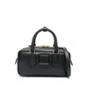 Miu Miu Arcadie Regular Leather Bag In Black