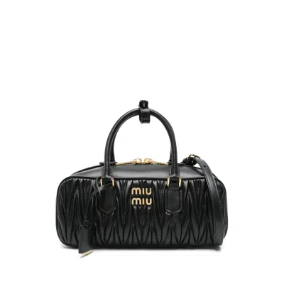 Miu Miu Black Tote Bags Women