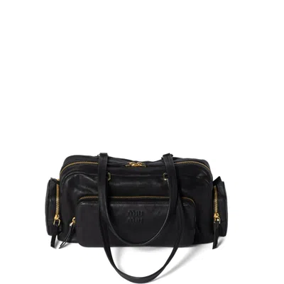 Miu Miu Black Tote Bags Women