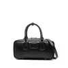 Miu Miu Arcadie Large Leather Bag In Black