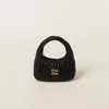 Miu Miu Quilted Top Handle Shoulder Bag With Detachable Strap
