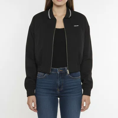 Pre-owned Miu Miu Black Wool Blend Blouson Jacket Xs