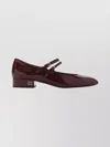 Miu Miu Purple Calf Leather Decollete Pumps