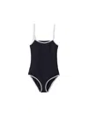 Miu Miu One Piece Swimsuit In Black