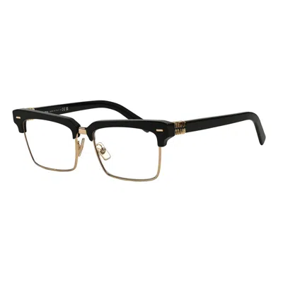 Miu Miu Blue Light Filter Square Ladies Eyeglasses Mu 10zs 1ab08n 54 In Black