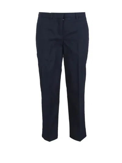 Pre-owned Miu Miu Blue Trousers
