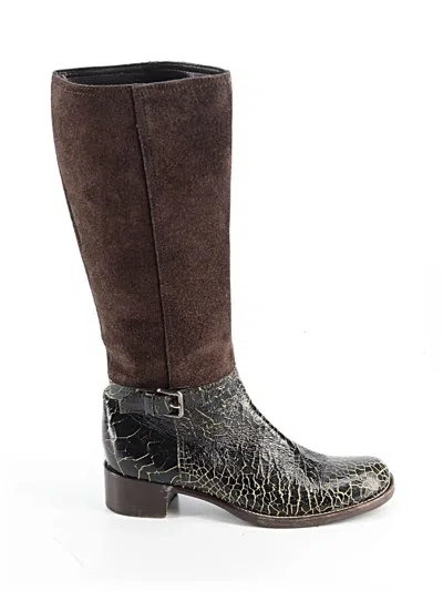 Pre-owned Miu Miu Boots In Brown