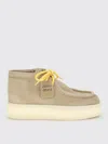 Miu Miu Women Platform Leather Ankle Boots In Nude