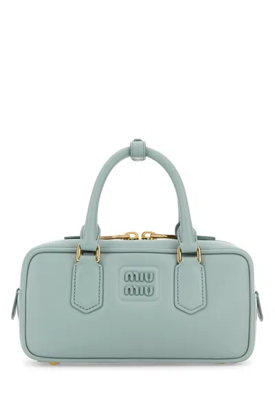 Miu Miu Borsa A Mano Arcadie In Pelle Carta Da Zucchero Donna