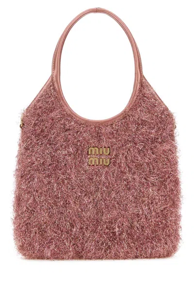Miu Miu Tote Bag Woman In Red