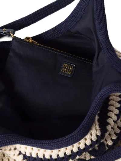 Miu Miu Borse Cotone Crochet