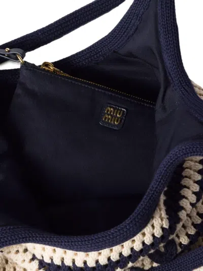 MIU MIU MIU MIU BORSE COTONE CROCHET