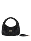 Miu Miu Borse Matelasse' In Black