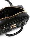Miu Miu Borse Matelasse' In Black