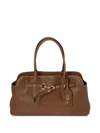 Miu Miu Large Aventure Nappa Leather Shoulder Bag