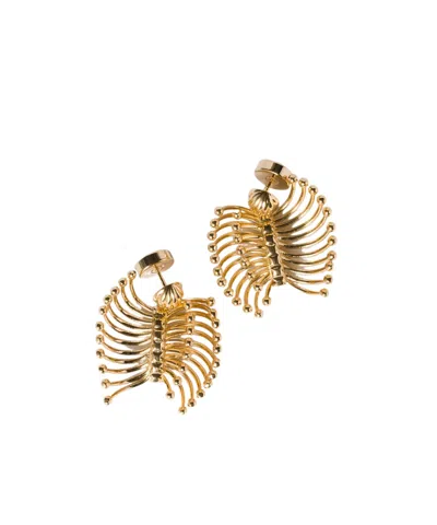 MIU MIU BOUCLES D'OREILLES EN MÉTAL