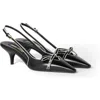 Miu Miu Black Leather Pumps