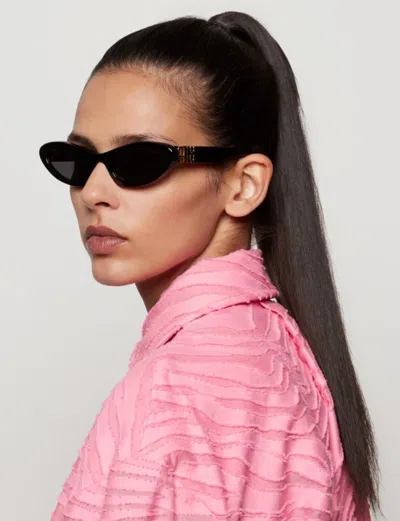 Pre-owned Miu Miu Brand 2024 Miu-miu Women Sunglasses Mu 09ys 1ab-5s0 Authentic Italy Frame S In Gray