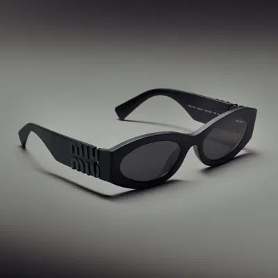 Pre-owned Miu Miu Brand 2024 Miu-miu Women Sunglasses Mu 11ws 1bo-5s0 Authentic Italy Frame S In Gray