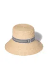 Miu Miu Raffia Hat In Brown
